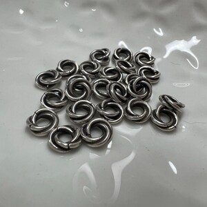 HIZE BB105 925スターリングシルバー ファインディングツイストノット