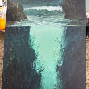 Tide Pool by Jeremy Miranda, 1980 | Serene Ocean Art Print