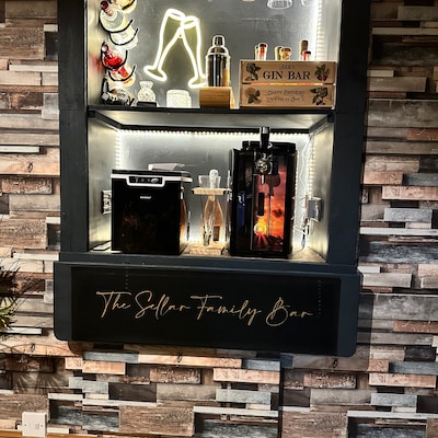 Personalised Bar Runner Any Text Beer Mat Ideal Home Pub Cafe