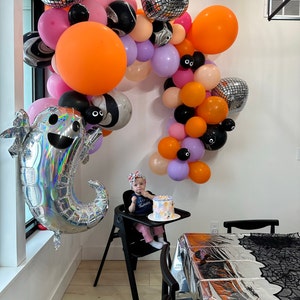 Halloween Bachelorette Party Halloween Balloon Garland Lets Go...