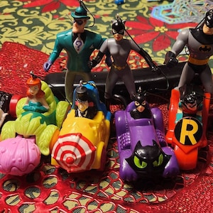 Vintage BATMAN the Animated Series Happy Meal Toys 1993 - Etsy