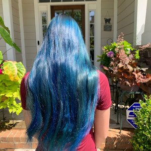Tintura per capelli blu scuro | Etsy Italia