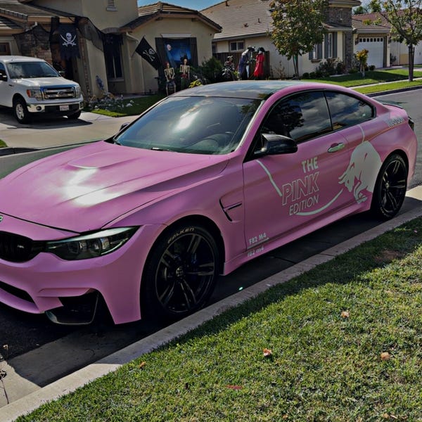 Custom Bull Style Car Vinyl Decal, JDM Drift Wrap 