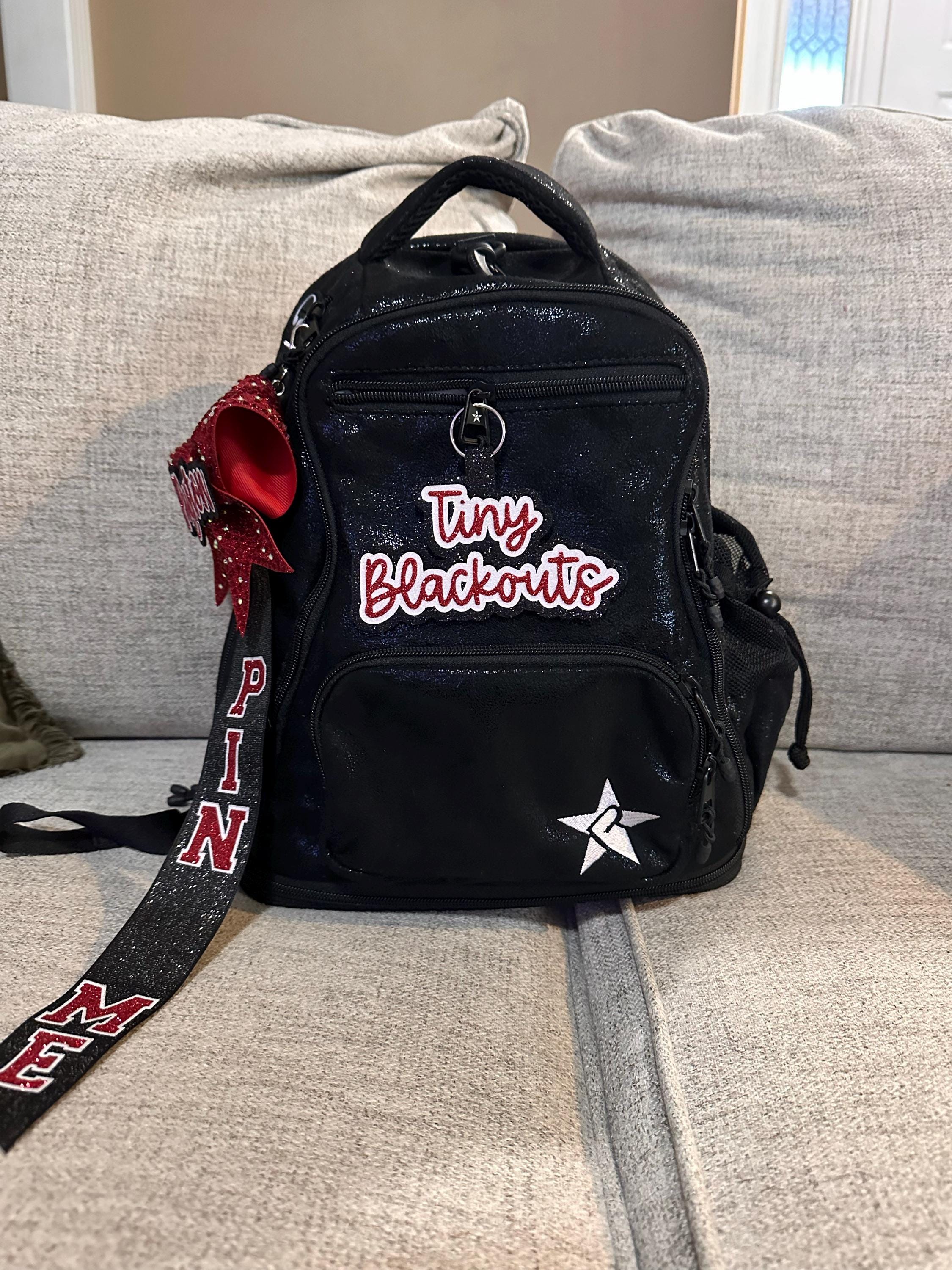 Glitter Cheer Tag Available, Backpack Team Name Glitter All Star Elite Tag Personalized Season Customizable
