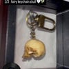 Personalized Hand-painted Skull Keychain for Punk Style - Halloween ...