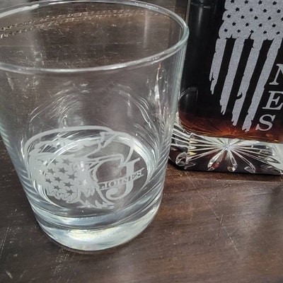 Personalized Whiskey Glasses A Custom-crafted, Engraved Luxury Gift for ...