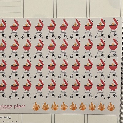 ATV Stickers for Erin Condren Life Planner, Plum Paper Planner, Filofax ...