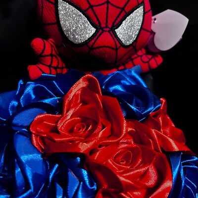 Red Rose Eternal Ramo With Hidden I Love You Message second Slide Not