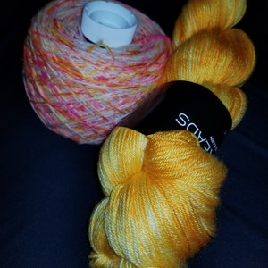 Fire on the Mountain Hand-Dyed Superwash Merino Wool Yarn