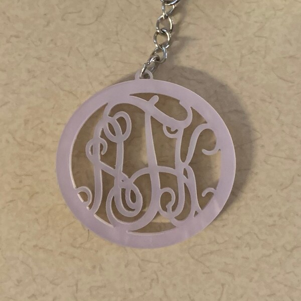 Monogram Keychain| Monogrammed Keychain| Keychain Monogram| FREE SHIP ...