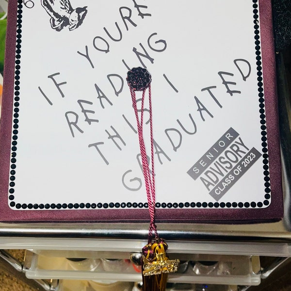 Drake Graduation Cap Topper - 