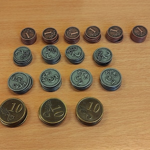 Bronze Metal Cubes, 7mm, Tokens for Board Games - Etsy