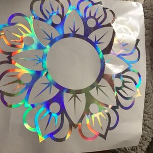 Holographic Vinyl Permanent Adhesive Rainbow Chrome Oilslick Works With All  Cricut Machines, Silhouette Cameo, Craft Plotters and Cutters -  Denmark