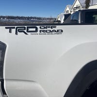 Tacoma Door Decal Custom Tacoma Dashboard Letter Decals &ndash; Vinyl Inserts For 2016-2023 Models Custom Dashboard Letters