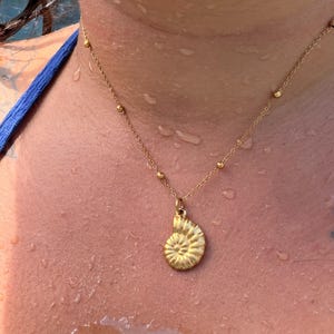 Review photo by Kali for Sea Snail Charm Necklace