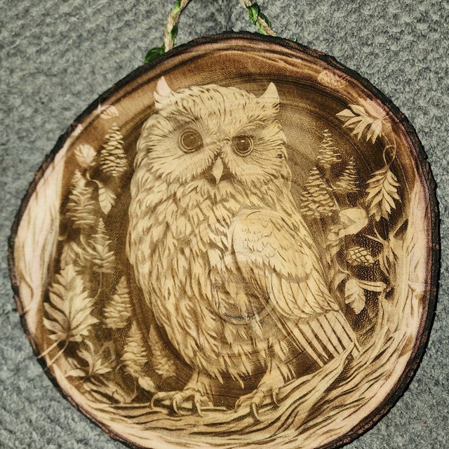 zijingyiran 3D Owl Embossed Shoulder Bag Creative Punk Female Bag Messenger Bag Original Animal Tassel Handbag 2021 New (Black) 並行輸入品 Articulating Owl Figurine - 3D Printed Home Decor, Realistic