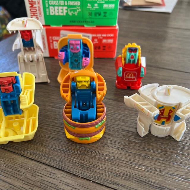 マクドナルド　チェンジャブル　セット　きーままーま　おもちゃ 88' マクドナルドトイ 『変身マックロボ』シリーズ チェンジャ