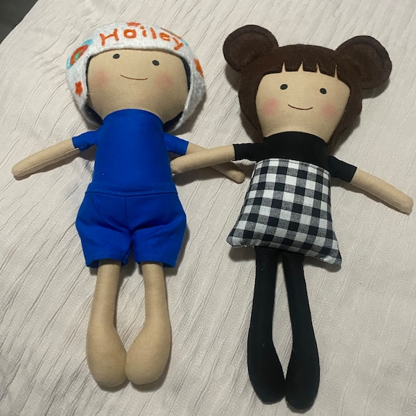 Construction Worker, Rag Doll, Perfect for Imaginative Play - Etsy