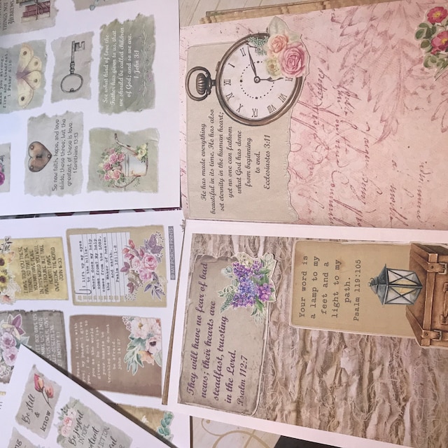 Scripture Vintage Junk Journal Pages & Ephemera: Over 90 Pieces Of Bible  Verse Themed Labels, Envelopes, Pages & Ephemera Pieces For Scrapbooking,  Decoupage, Collage & Many Other Paper Crafts: Scrap, Junky: 