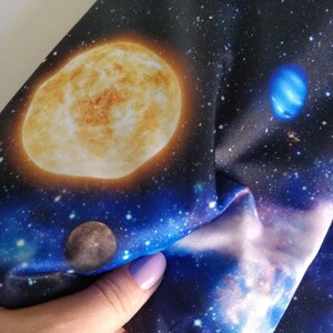 Stoffa Ponte Roma 58 Pollici Tessuto Ponte Roma Doppia Maglia Nero - Venduto Al Metro, 58 Pollici Di Larghezza, Per Abbigliamento Tessuto Per Sartoria - Foto 2