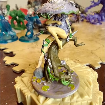 The Mushroom Nymph Great Grimoire Miniature 3D Resin Printed 28-32mm