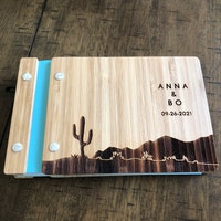 Kaktus Hochzeit Gästebuch Arizona Gästebuch Etsy.de