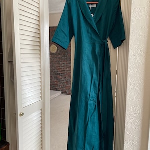 Natural Linen Dress Linen Midi Dress Linen Dress With | Etsy