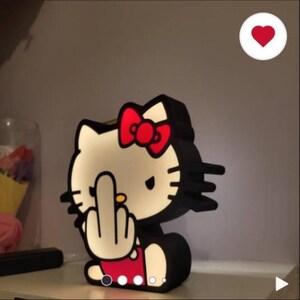 Hello Kitty Led Light - Etsy