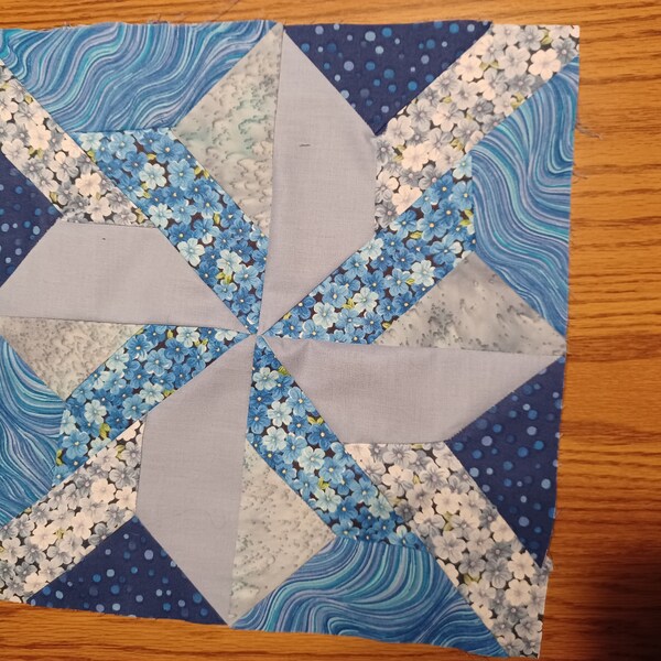 Triple Churn Dash Quilt Block Pattern Download - Etsy