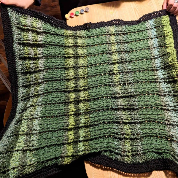 Crochet Easy Beginner Cable Blanket Tutorial With Written Pattern ...
