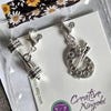 Sheep Charm With Lobster Clasp - Farm Animal Zipper Pull For Bags & Jewelry Making