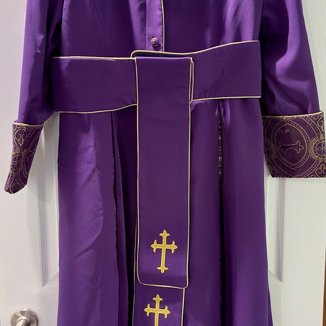 Clergy Gown (deborah) Outstanding Clergy Vestment for Women, Robes