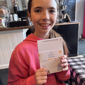 Katie added a photo of their purchase