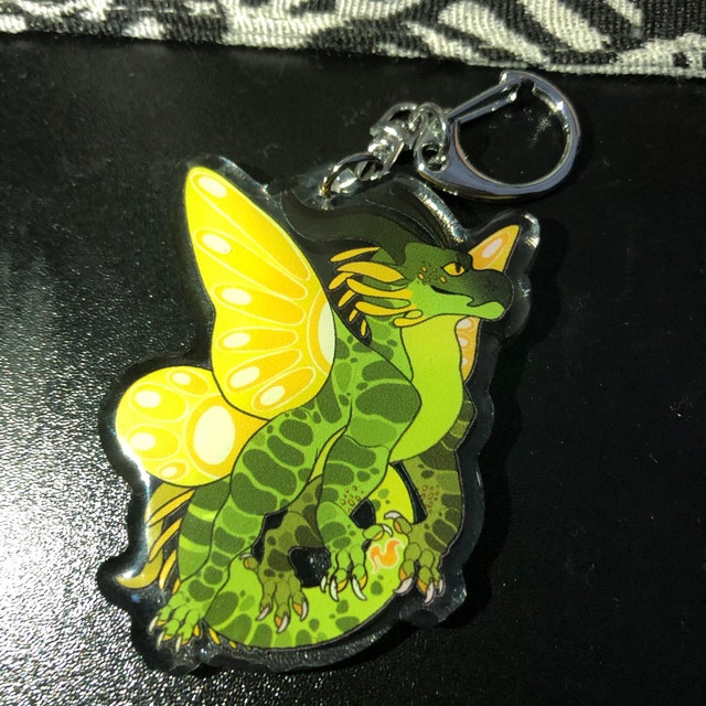 The Lost Continent Wings of Fire WOF Acrylic Charm -  Portugal