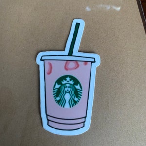 POWERED BY STARBUCKS DECAL / STICKER 05