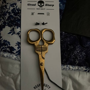Heavy Duty Dead Sharp Skull Scissors for Embroidery Crafting -  Norway