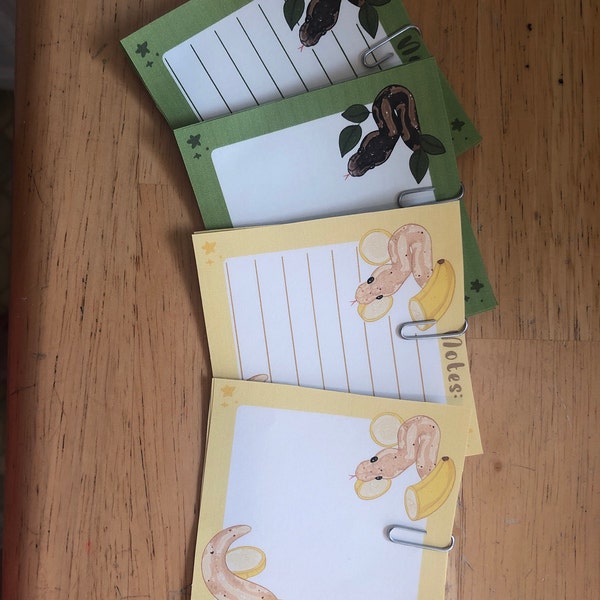 Ball Python Digital Download Memo Sheets | Reptiles | Memo Pad ...