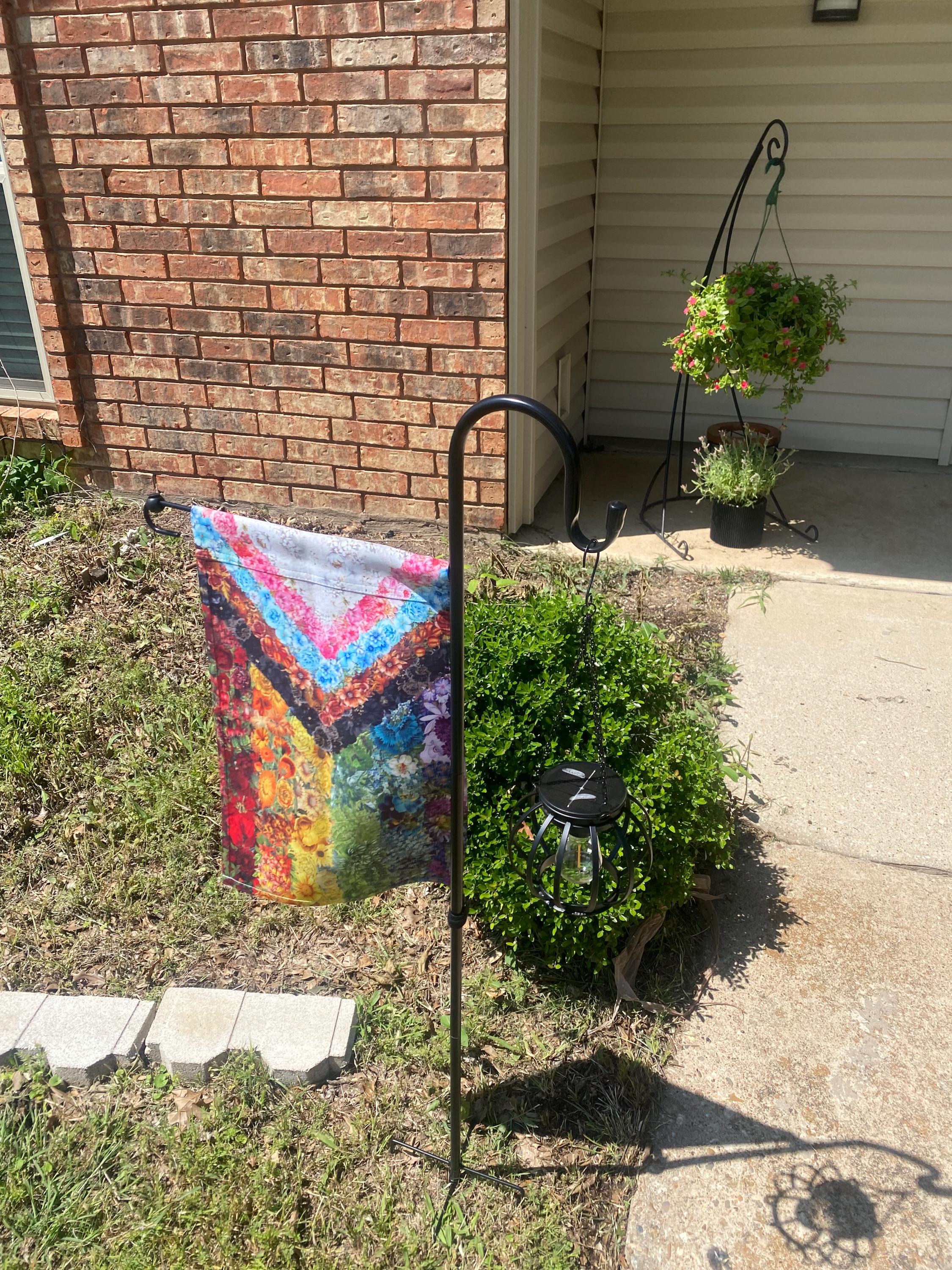 Floral Progressive Pride Flag Garden & House Banner, LGBTQ+ Flag For Home, Beautiful Flower Gay Pride Garden Flag, Pride is Beauty