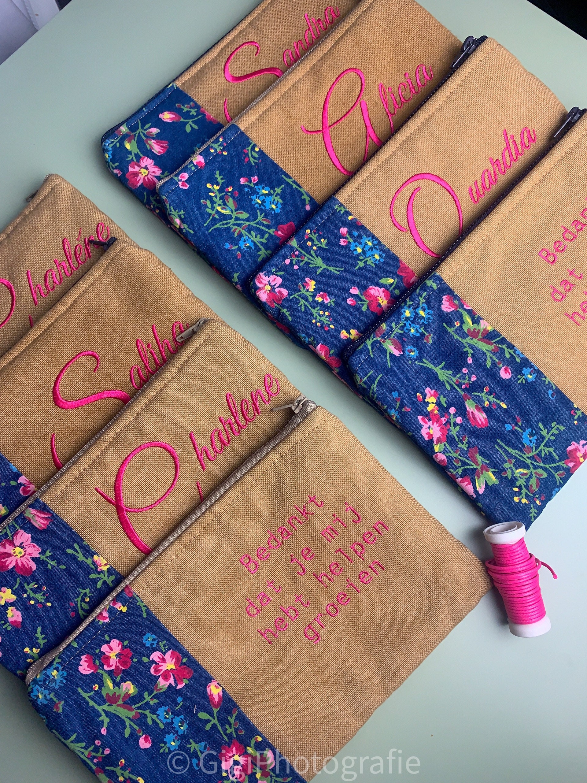 Customer photo for 10 Mama Embroidery fonts bundle