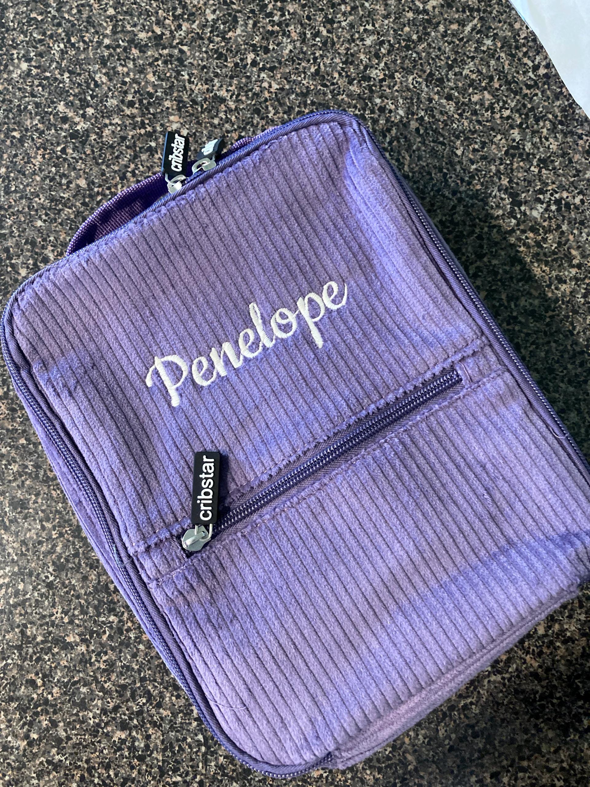 Personalised Retro Corduroy Lunch Bag