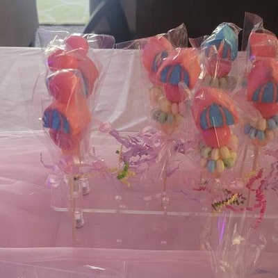 New 5 Easter Bunny Mini Candy Kabobs handcrafted in Maine Easter Basket ...