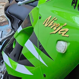 Kawasaki Ninja 3D Badge Sticker Graphic Decal Logo Emblem