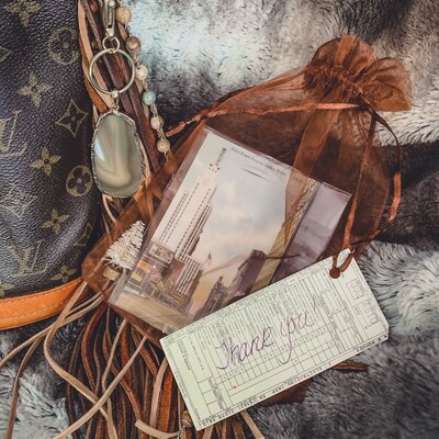 Boho Gold, Brown and Tan Agate Stone Statement Keychain Blonde Stone ...