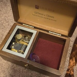 Custom Melody Music Box With Personalized Engravings and
