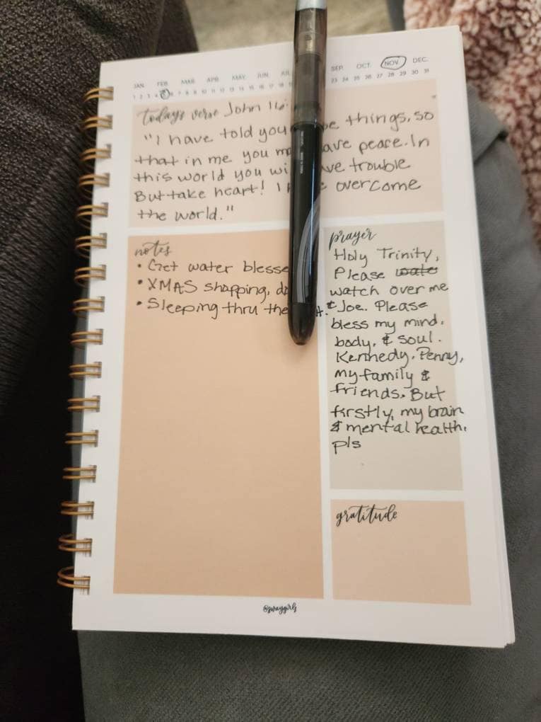Bible study notepad | Bible study worksheet | Scripture notebook | Christian journal