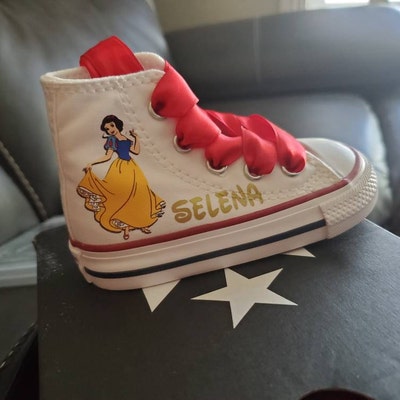 Custom Snow White Shoes for Baby Toddler Girl Personalized - Etsy