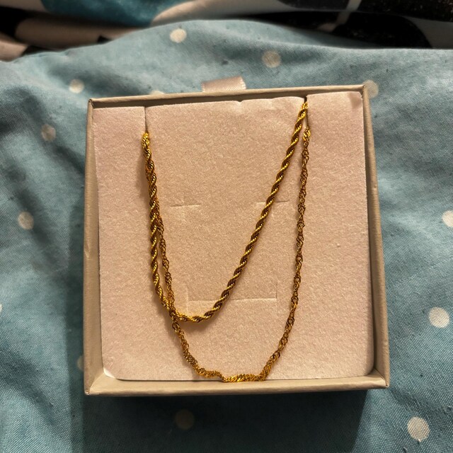 ネックレス・ペンダント Vine Chain Necklace 18K Gold Vine Chain for Woman, Gold Filled Vine Chain