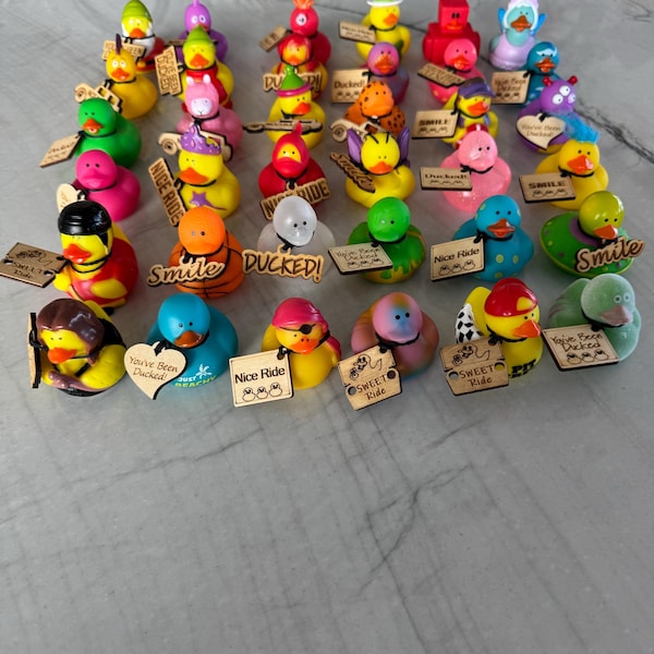 Wood Duck Tags for Rubber Duck Tag for Ducking Youve Been Ducked Tag ...