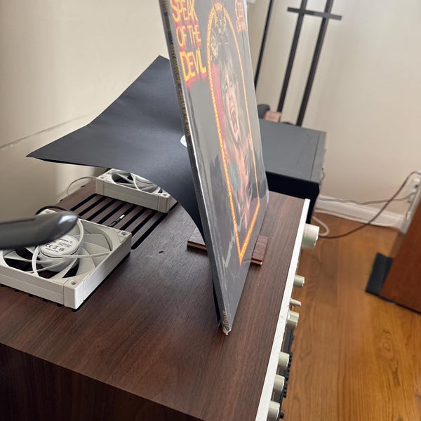 Maple + Walnut Record Player Riser / Turntable Anti-vibration Stand ...