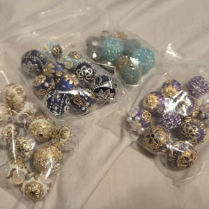 New 10 Pieces High Quality Boho Beads - Indonesian Style
